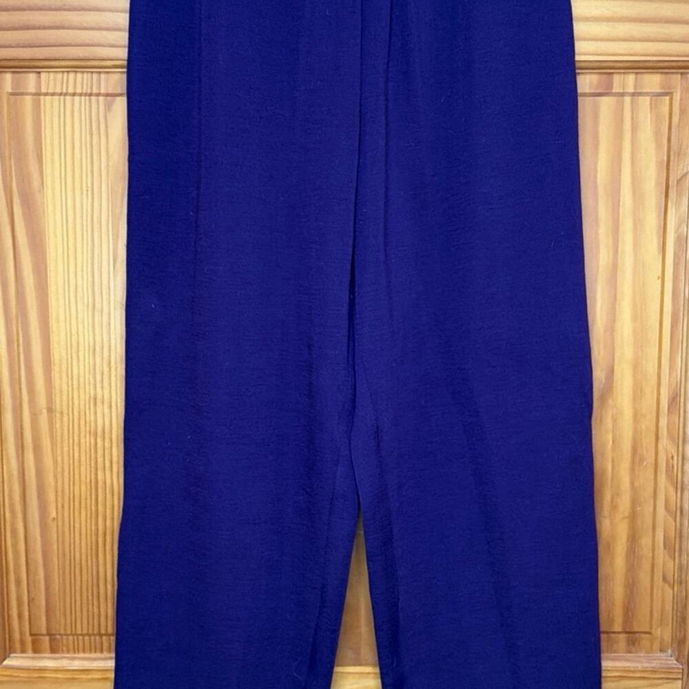 Harve' Benard 100% Wool Purple Pants Size 12